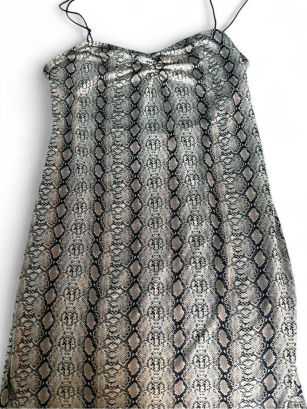 Urban Outfitters Snake Print Mini Dress